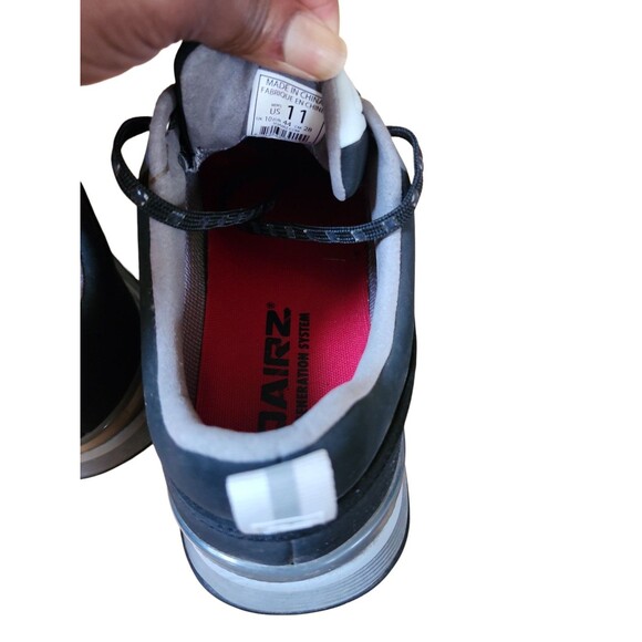 Sqairz Arrow Golf Shoes Mens Size 11 Black Square Toe Spikes Performance